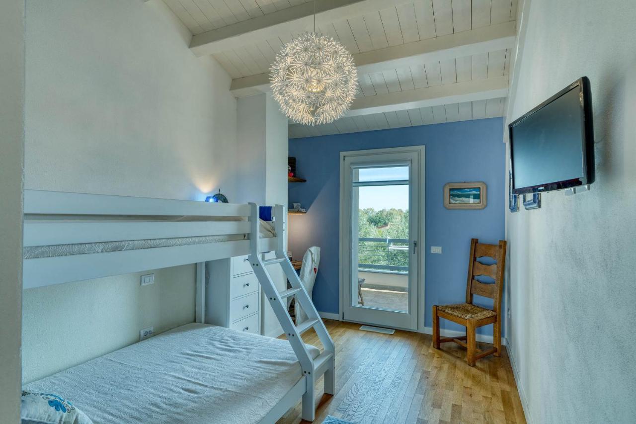 La Casa Degli Ulivi Appartamento In Villa Con Patio Quartu SantʼElena Kültér fotó